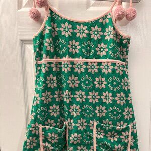 Teddy Fresh terry cloth floral dress